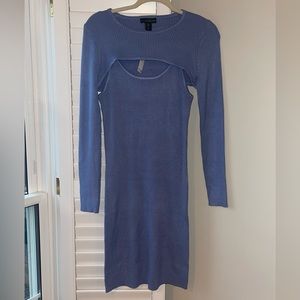 House of Harlow 2 Piece Dress with Crop Pullover